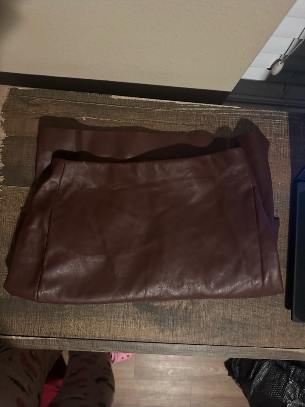 Express Women's Pencil Skirt in Rich Brown